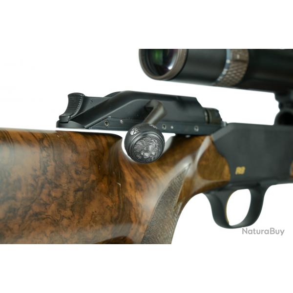 Bille en acier avec lion et marches pour fusils Blaser et Sauer