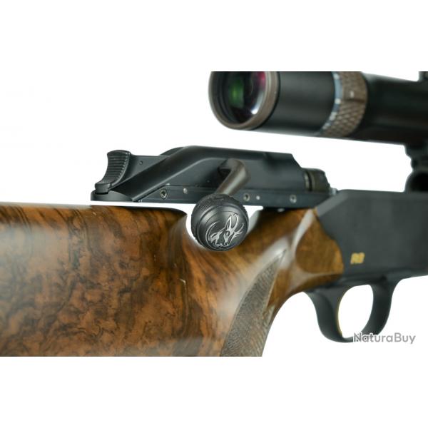 Bille d'acier avec chamois et marches pour fusils Blaser et Sauer