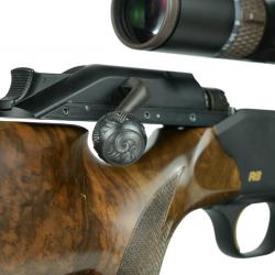 Bille d'acier avec capricorne et feuille pour fusils Blaser et Sauer