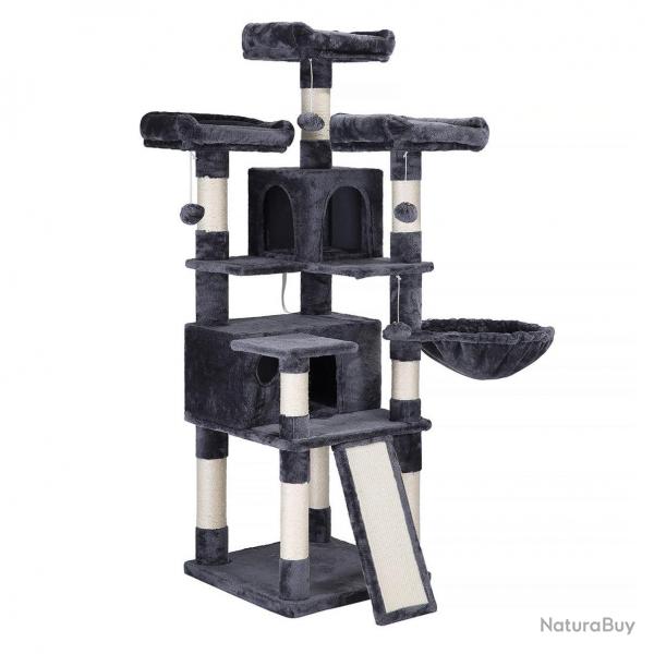 Arbre  chat XXl tour de jeux 168 cm gris anthracite 12_0003919