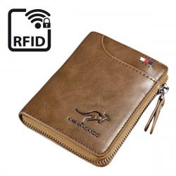 Portefeuille Homme Sécurisé Protection Anti-RFID, Compact et Robuste - Envoi depuis la France