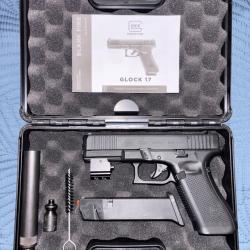 Glock 17 Gen5 avec laser calibre 9mm PAK + Embout long pour PAK calibre 68 FILETAGE M8X100