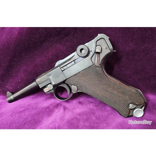 Pistolet P08, S42 mauser, 1936, Allemagne, MONOMATRICULE, calibre 9x19, Catgorie B