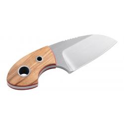 Boker Couteau Gnome Olive D2 - Lame 56mm - Manche Olivier - Etui Kydex