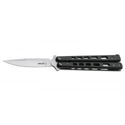 Boker Couteau Balisong G10 Large - Lame 102mm - Manche G10 - Clip