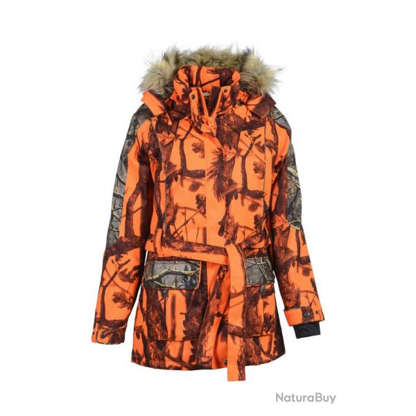 Veste de chasse Femme Percussion Grand Nord - Camo Blaze - L