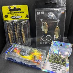 Lot carnassier n° 214 , Fish and Fishing.STORM , LMBA , ....