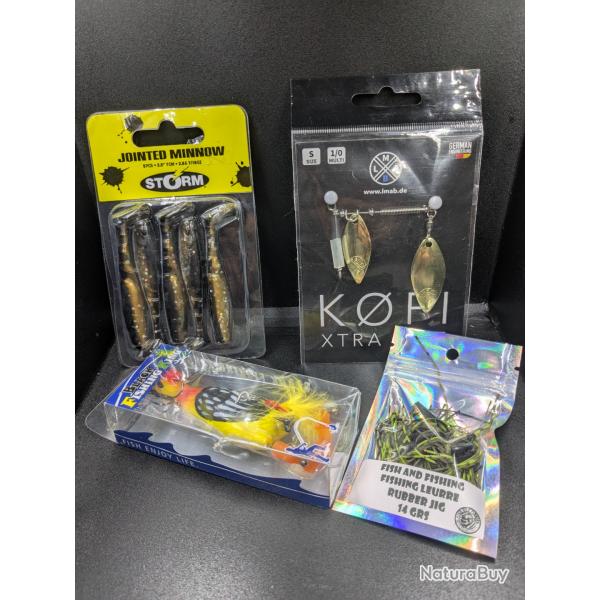 Lot carnassier n 214 , Fish and Fishing.STORM , LMBA , ....