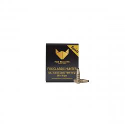 Boites de 50 Ogives Fox Bullets Fox Classic Hunter cal.5,6MM 60G
