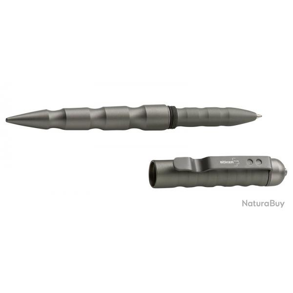 Boker Stylo Multi Purpose Pen (MPP) Gris - Tactical Pen - Aluminium - 150mm
