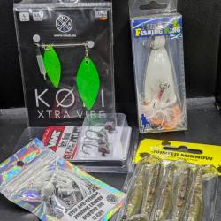 Lot carnassier n° 215 , Fish and Fishing.STORM , LMBA , VMC ......