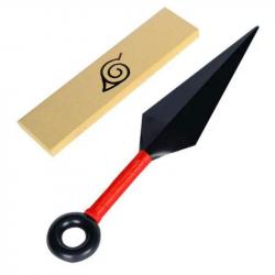 KUNAI NINJA 26CM NOIR ET ROUGE
