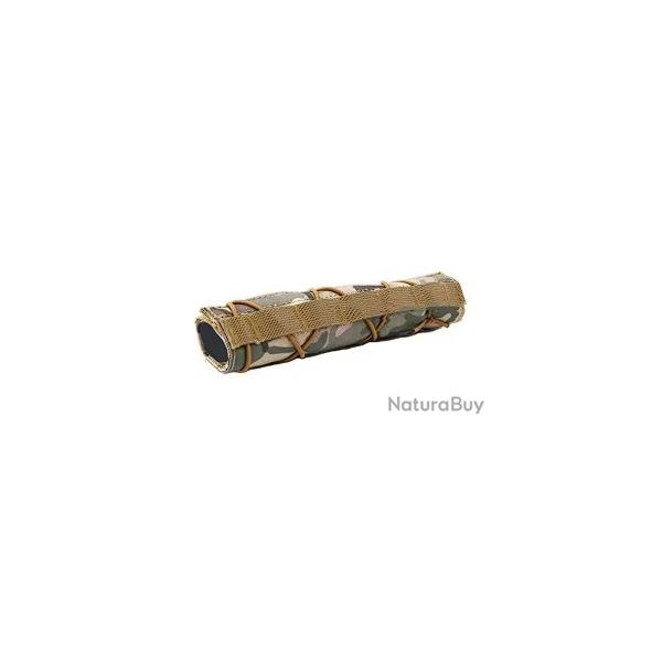 Housse de silencieux 21cm camo fort