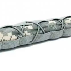 Housse de silencieux 21cm camo hiver