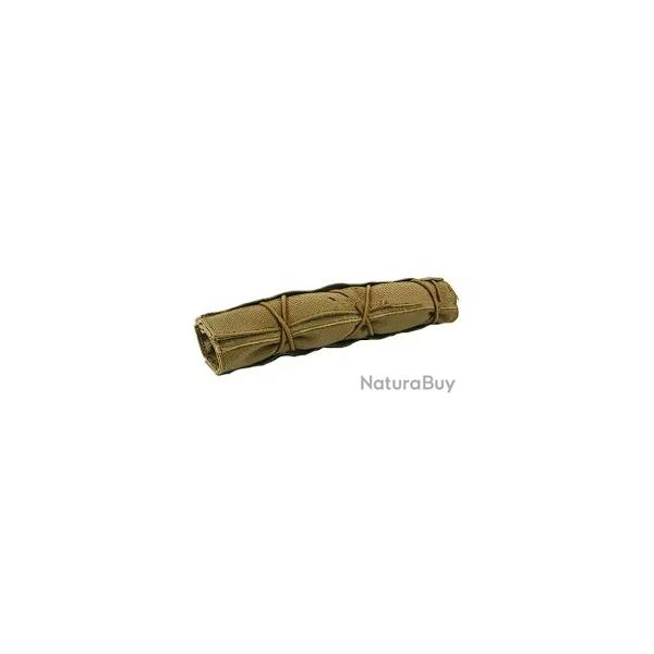 Housse de silencieux 21cm sable