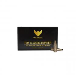 Boites de 50 Ogives Fox Bullets Fox Classic Hunter cal.9MM 200G