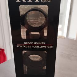 Colliers de montage lunette diametre 30mm (haut)