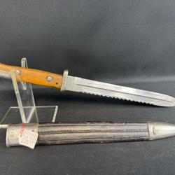 baionette allemande modèle 84/08 1 er type à scie