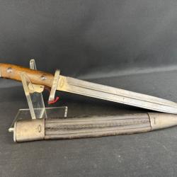 baionette allemande 1871/84 1 er type gouttière longue