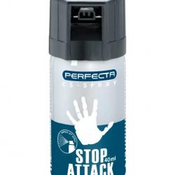 Bombe anti-agression Perfecta STOP ATTACK GAZ CS 40 ML