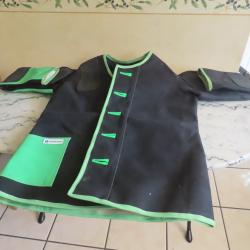 Veste de tir sportif Homme en lin Gehmann G415 - Tireur droitier - Taille 56