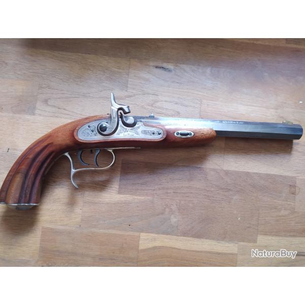 Pistolet Lepage "Napoleon"  percussion Cal.45 de la marque BONDINI, A REPARER