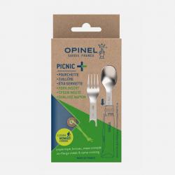 Opinel - Accessoires Picnic +  (fourchette + cuillère) sans couteau