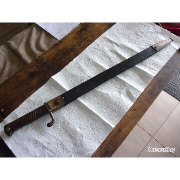 Rare baionnette Allemande WWl modifi