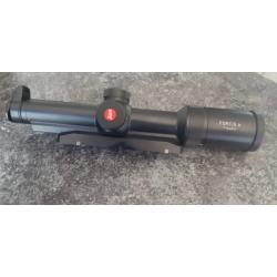 Lunette de battue Leica Fortis 6 1-6x24i à rail avec montage Nomad