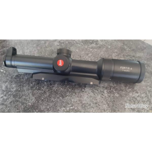 Lunette de battue Leica Fortis 6 1-6x24i  rail avec montage Nomad