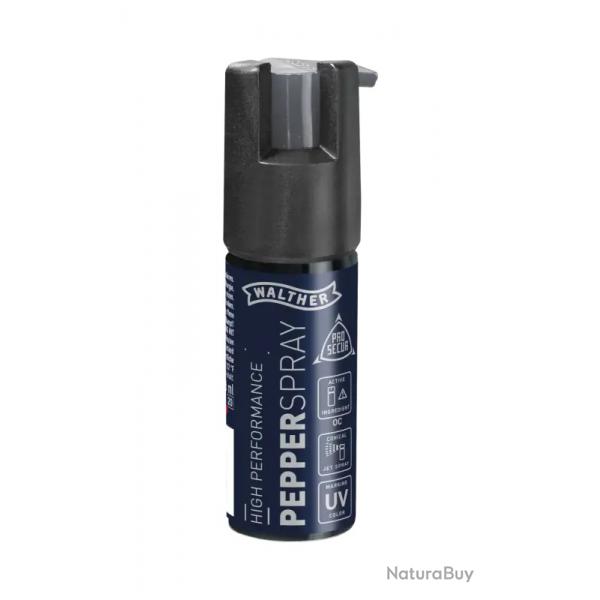 Bombe anti-agression Walther PROSECUR GAZ OC POIVRE 16 ML