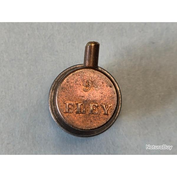 une cartouche 9mm a broche Anglaise Eley  sortie de la boite originale