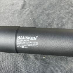 Vend silencieux /RDS Hausken court MD 45 pour .22LR/.222 REM  filetage 1/2"x20