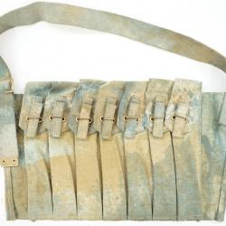 Bandoulière toile porte chargeurs Sten camo effet terrain