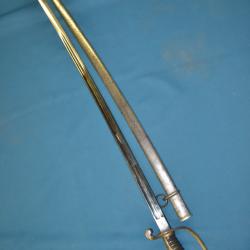 sabre d'officier japonais décors samourail fleur de cerisier
