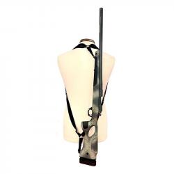 Bretelle sac à dos noir néoprène