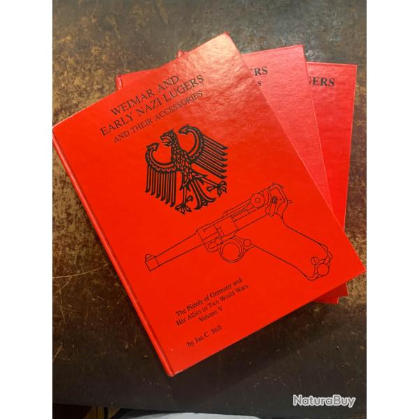 Lot de 3 volumes sur les pistolets Luger Jan C. Still Livres sur les(00)