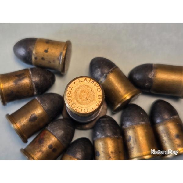Cartouches 8mm Tribuzio Mod 1889 pistolet a rptition manuel poudre noire cat :D