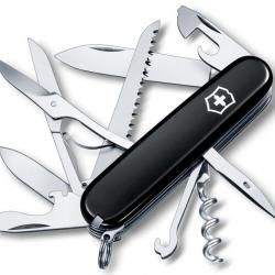 Couteau suisse VICTORINOX huntsman noir 11 pièces
