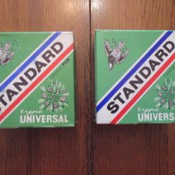 lot de 2 boites de cartouches FOB  STANDARD