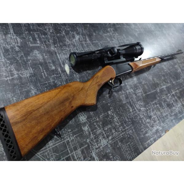 BAIKAL IJ-18 CAL 243WIN + LUNETTE HAWKE 4-12*40 ETAT NEUF 1 SANS PRIX DE RESERVE