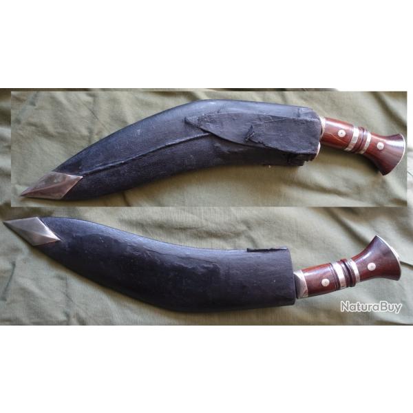 Superbe Kukri anglais "private purhase", officier, militaire WW2