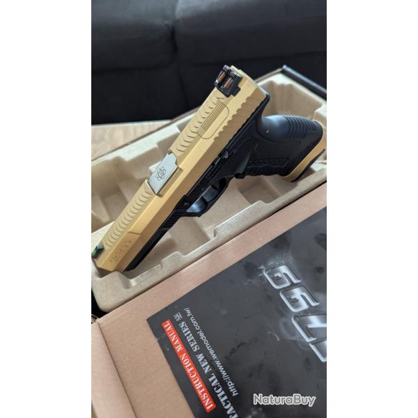 Glock17 gp1799 custom gold