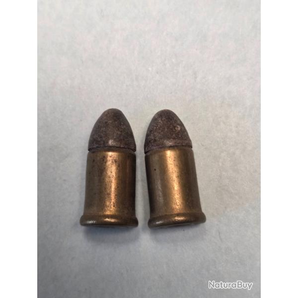 Une rare cartouche 7mmDevisme percussion centrale pour revolver de poche TBE