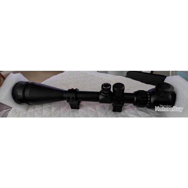 Lunette de Vise 6-24X50 Colliers Rail 20mm Rticule Vert Rouge Tir Afft Tactique Chasse Bestsight