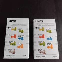Boîtes de bouchons d'oreilles Uvex