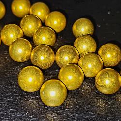 20 BILLES ALUMINIUM CAL.43 T4E COULEUR OR POUR UNE MEILLEURE PENETRATION ET VELOCITE