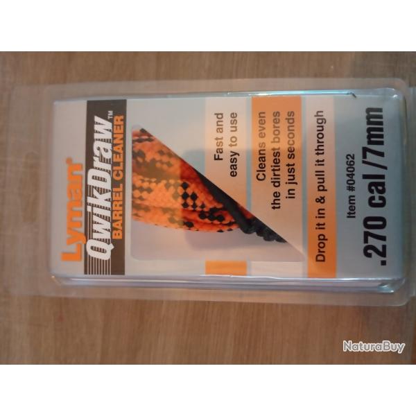 Lot de 2 Cordon de nettoyage calibre 308 Win & 270Win