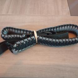 Sangle tressé de carabine attache rapide