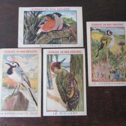 4 Chromos publicitaires crème Eclipse 1940-1950